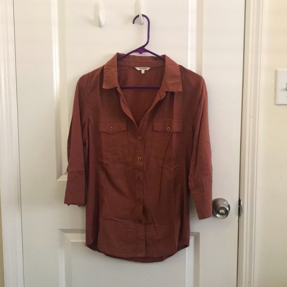 Cavalini Rust Brown Shirt